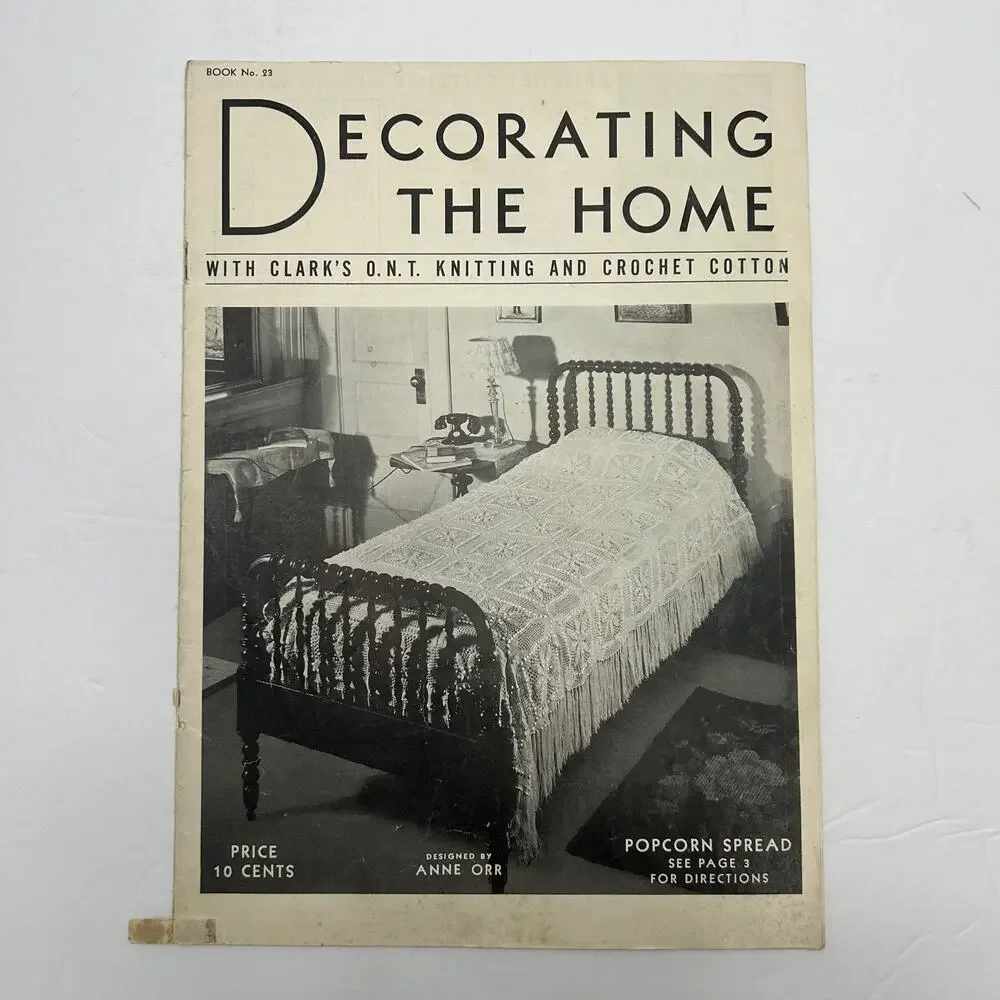 Antique/Vintage Knitting and Crochet Books With Patterns Lot‎ of 5